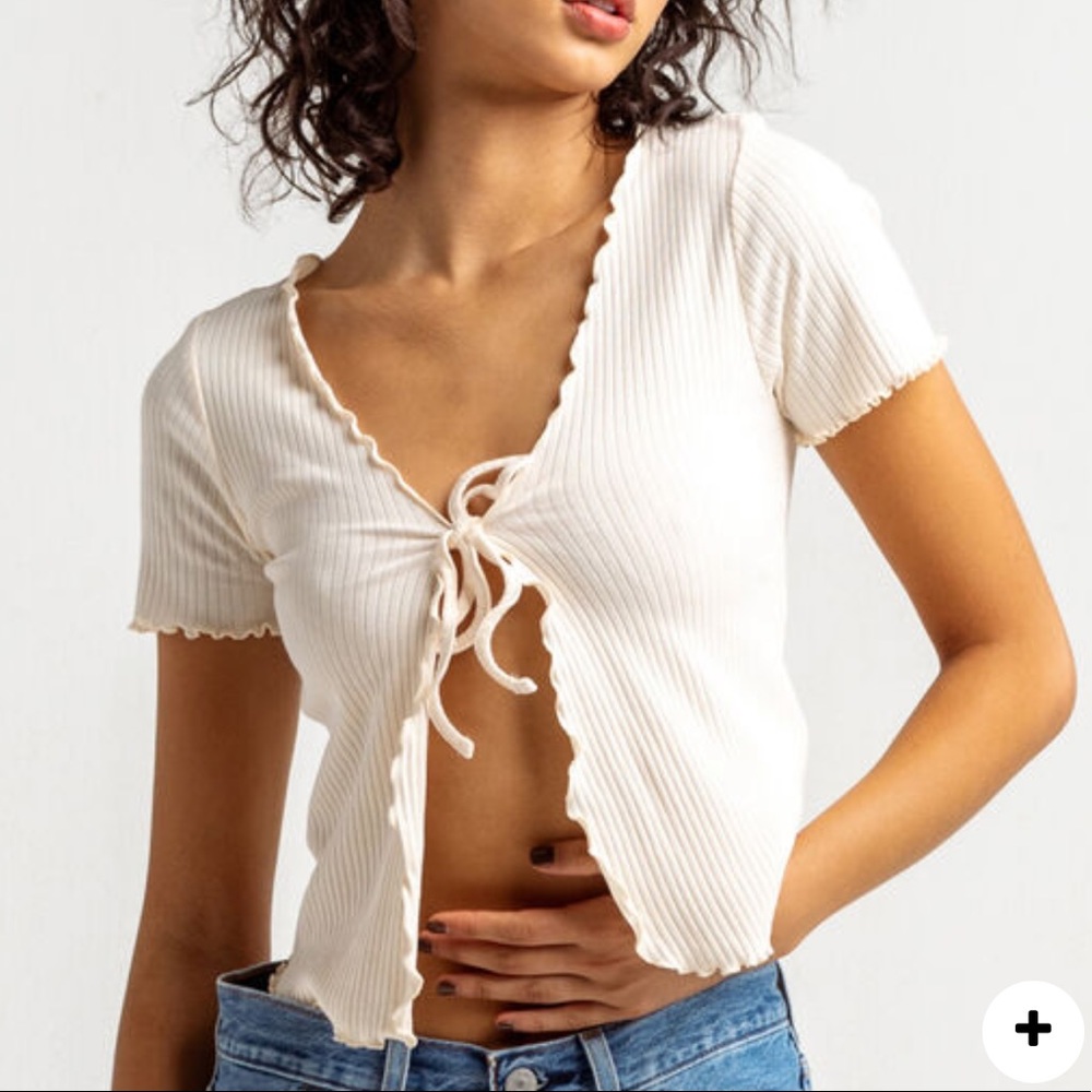 BDG Urban Outfitters Tie Front Womens Top - NWT